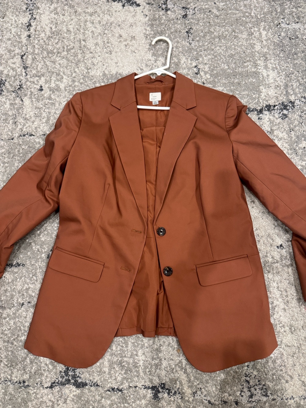 a new day Rust Brown Blazer